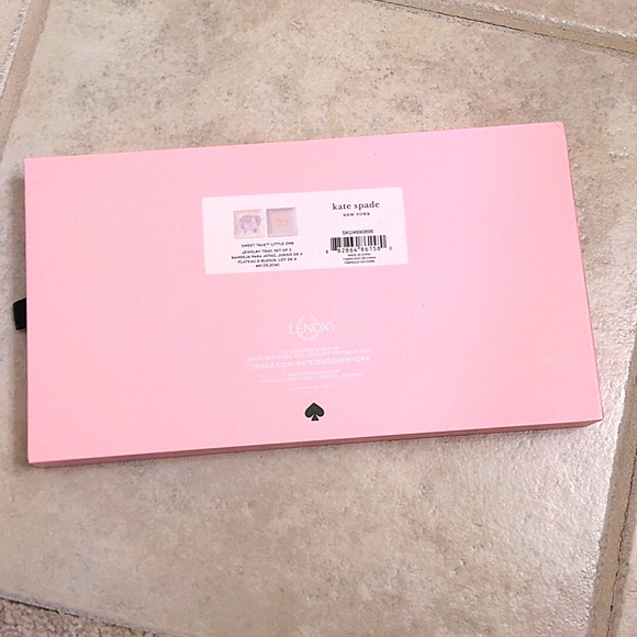 NEW Kate Spade Lenox® Sweet Talk Little One Trinket Dish Set - Picture 6 of 9